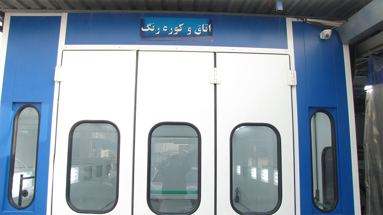 اجرای برق کوره رنگ