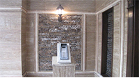  چراغ دیواری و آیفون تصویری